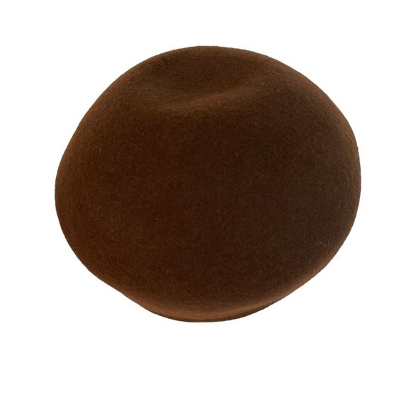 Vintage John Kent Brown Classic Wool Beret Hat - Picture 5 of 8